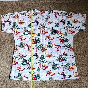 Looney Tunes Unisex Scrub Top